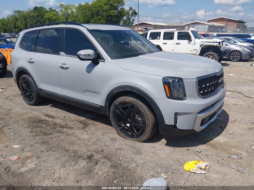 2023 Kia Telluride VIN 5XYP5DGC8PG337284 IAAI salvage auction — FRONT & REAR, Salvage (Tennessee), sold $10,275 on 2026-07-09 (photo 1)
