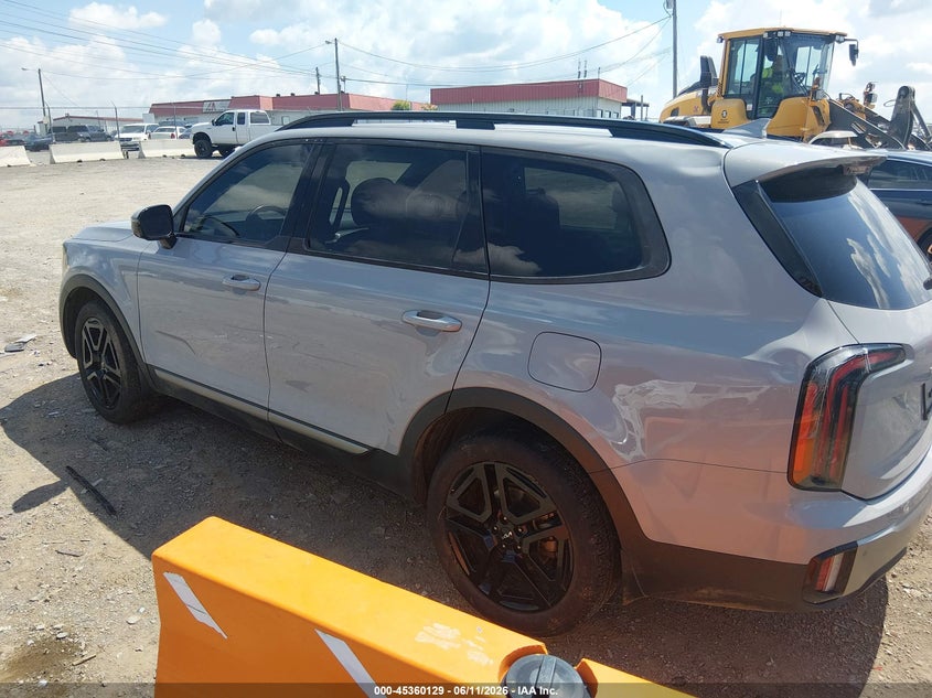 2023 Kia Telluride VIN 5XYP5DGC8PG337284 IAAI salvage auction — FRONT & REAR, Salvage (Tennessee), sold $10,275 on 2026-07-09 (photo 3)