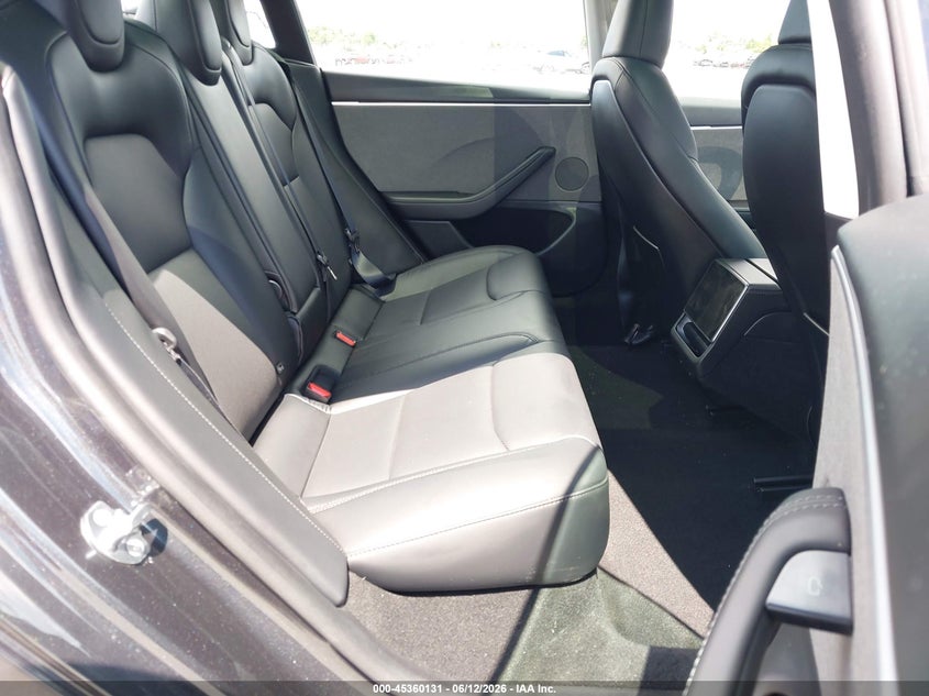 2025 Tesla Model 3 VIN 5YJ3E1EA1SF051615 IAAI salvage auction — REAR END, Salvage Title, sold $10,100 on 2026-07-23 (photo 8)
