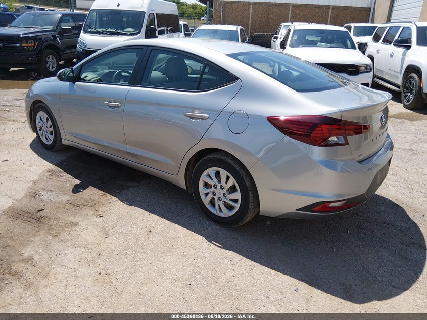 2020 Hyundai Elantra VIN 5NPD74LF0LH620214 IAAI salvage auction — NORMAL WEAR, SF97 (Oklahoma), sold $10,075 on 2026-08-03 (photo 3)