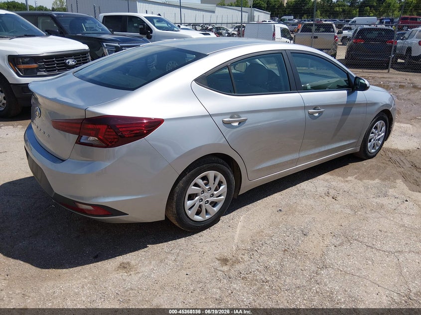 2020 Hyundai Elantra VIN 5NPD74LF0LH620214 IAAI salvage auction — NORMAL WEAR, SF97 (Oklahoma), sold $10,075 on 2026-08-03 (photo 4)