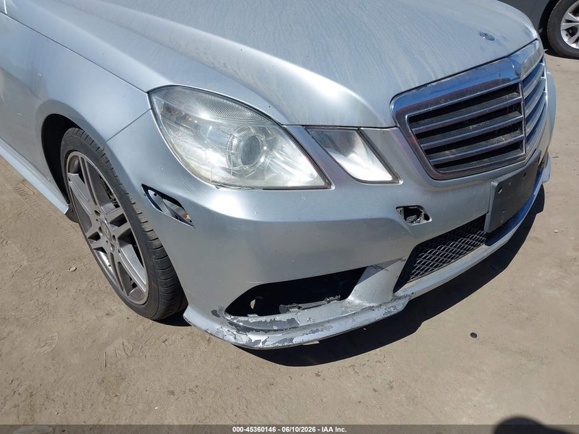 2011 Mercedes-benz E-class VIN WDDHH8HB3BA322490 IAAI salvage auction — REPOSSESSION, Clear - Dealer Only (California), sold $950 on 2026-07-29 (photo 6)