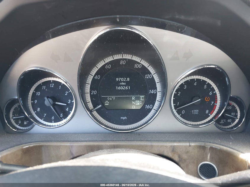 2011 Mercedes-benz E-class VIN WDDHH8HB3BA322490 IAAI salvage auction — REPOSSESSION, Clear - Dealer Only (California), sold $950 on 2026-07-29 (photo 7)