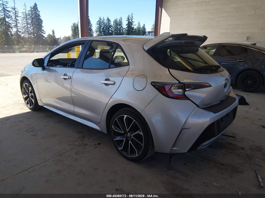 2019 Toyota Corolla VIN JTNK4RBE8K3038440 IAAI salvage auction — BIO HAZARD, Salvage Title, sold $4,500 on 2026-07-29 (photo 3)