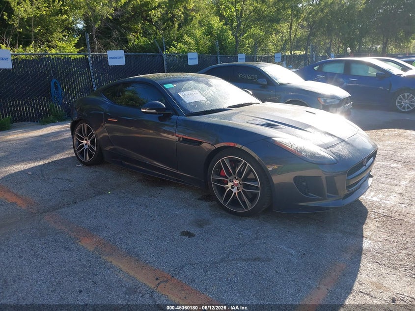 2017 Jaguar F-type VIN SAJWJ6DL5HMK35935 — IAAI salvage auction photo
