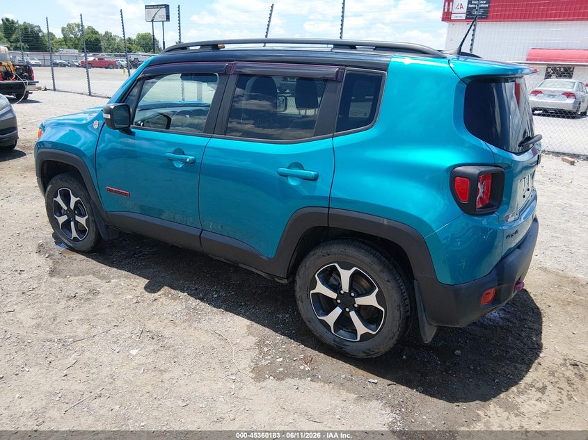 2021 Jeep Renegade VIN ZACNJDC11MPM38375 IAAI salvage auction — RIGHT FRONT, Salvage (Arkansas), sold $2,250 on 2026-07-29 (photo 3)