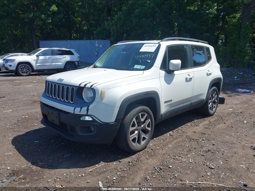 2015 Jeep Renegade VIN ZACCJBBT4FPC05384 IAAI salvage auction — UNDERCARRIAGE, Wait Title, sold $825 on 2026-08-18 (photo 2)