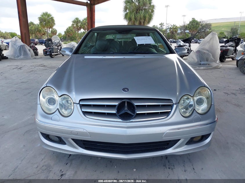 2007 Mercedes-benz Clk-klasse VIN WDBTK56F47T085786 IAAI salvage auction — NORMAL WEAR, Clear (Florida), sold $475 on 2026-07-07 (photo 6)