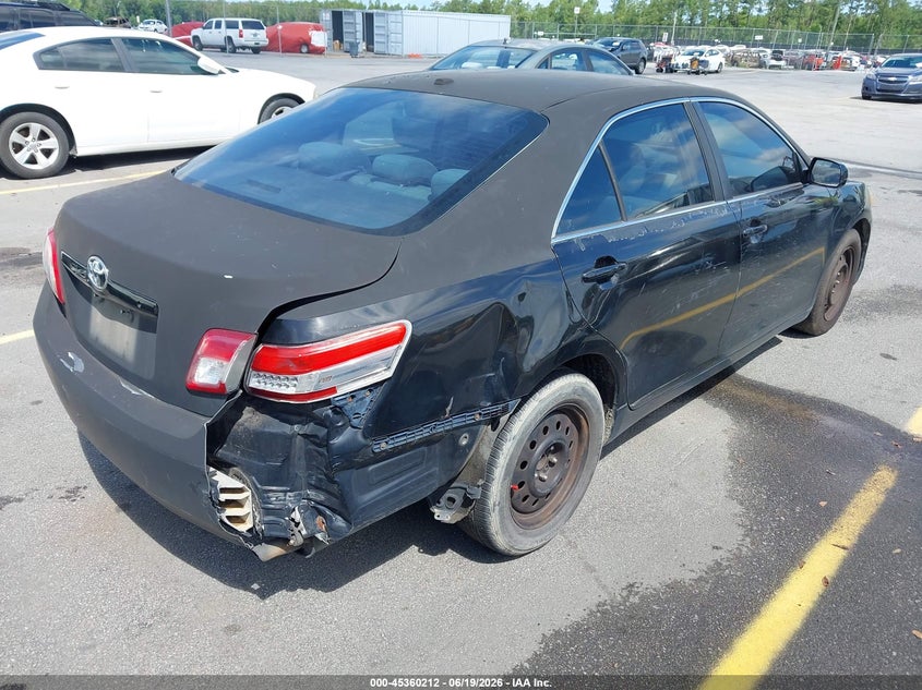 2011 Toyota Camry VIN 4T1BF3EK7BU733768 IAAI salvage auction — NORMAL WEAR, Repossession Paperwork (Georgia), sold $525 on 2026-07-25 (photo 4)