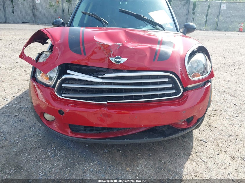 2014 Mini Countryman VIN WMWZB3C52EWR39064 IAAI salvage auction — FRONT END, Salvage (New Jersey), sold $150 on 2026-07-28 (photo 6)