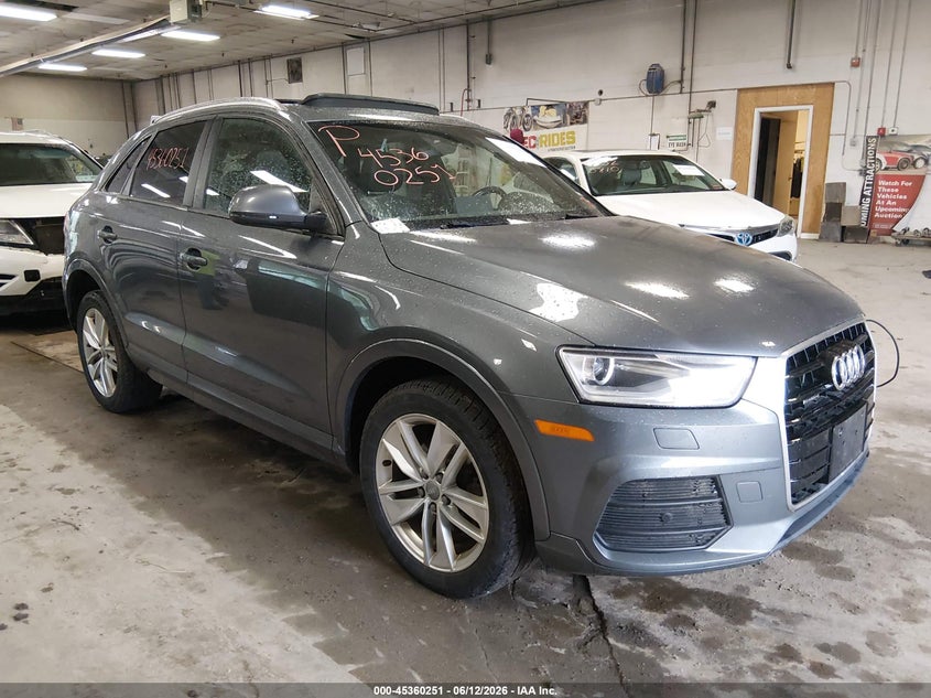 2017 Audi Q3 VIN WA1ECCFS6HR003459 IAAI salvage auction — ROOF, Salvage (Maine), sold $2,450 on 2026-07-09 (photo 1)