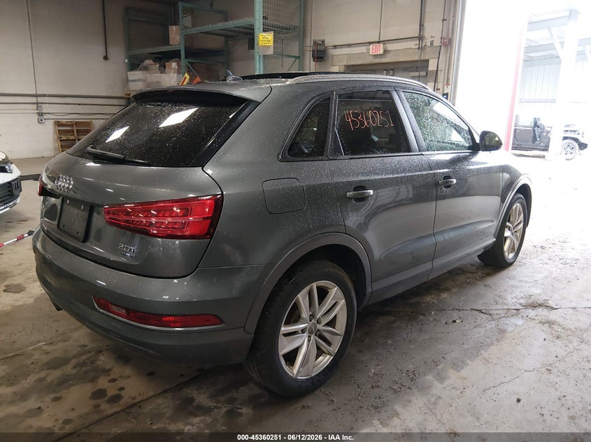 2017 Audi Q3 VIN WA1ECCFS6HR003459 IAAI salvage auction — ROOF, Salvage (Maine), sold $2,450 on 2026-07-09 (photo 4)