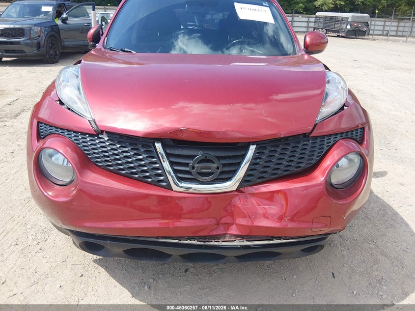 2013 Nissan Juke VIN JN8AF5MR5DT223748 IAAI salvage auction — FRONT END, Clear (Tennessee), sold $200 on 2026-07-08 (photo 6)