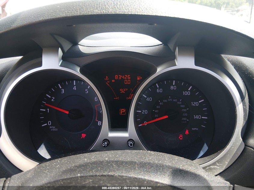 2013 Nissan Juke VIN JN8AF5MR5DT223748 IAAI salvage auction — FRONT END, Clear (Tennessee), sold $200 on 2026-07-08 (photo 7)