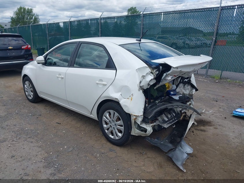 2013 Kia Forte VIN KNAFU4A21D5688229 IAAI salvage auction — REAR END, Mv-907A (New York), sold $425 on 2026-07-07 (photo 3)