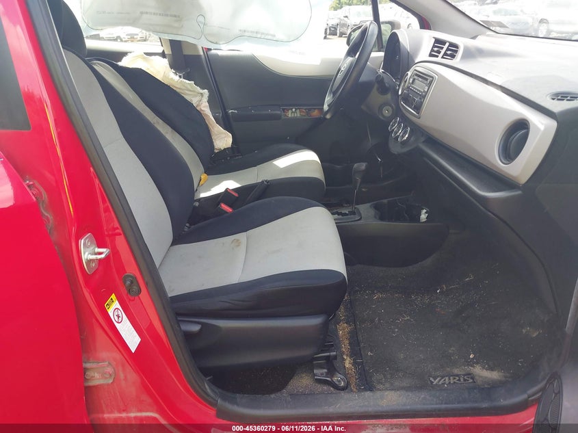 2012 Toyota Yaris VIN JTDKTUD3XCD541209 IAAI salvage auction — LEFT SIDE, Salvage (Idaho), sold $850 on 2026-07-31 (photo 5)