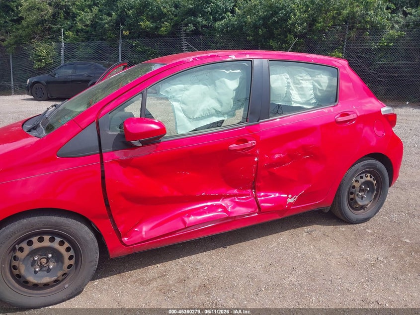 2012 Toyota Yaris VIN JTDKTUD3XCD541209 IAAI salvage auction — LEFT SIDE, Salvage (Idaho), sold $850 on 2026-07-31 (photo 6)