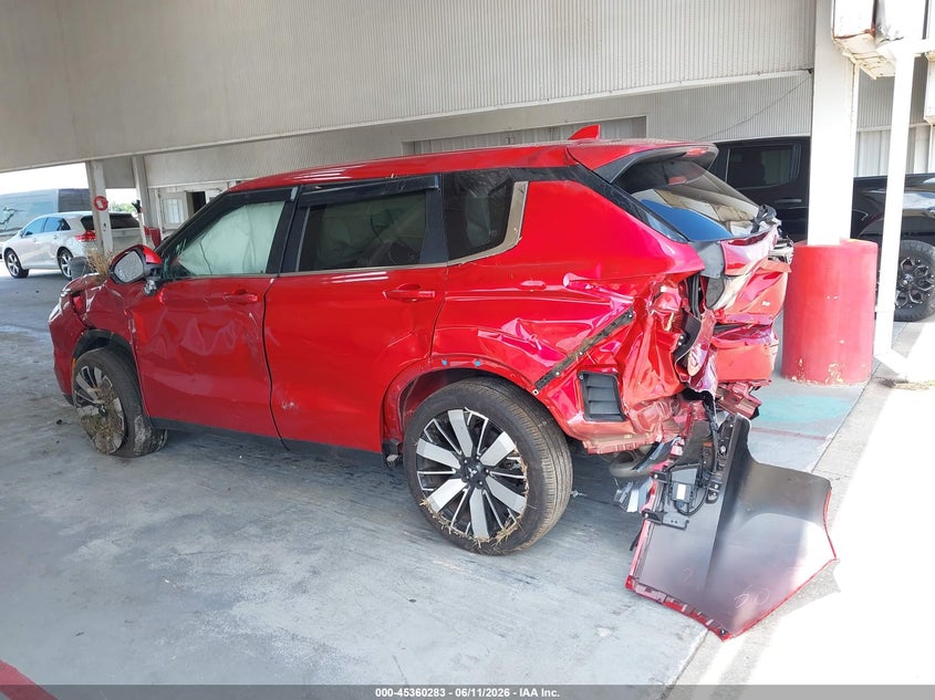 2025 Mitsubishi Outlander VIN JA4J3VA84SZ049448 IAAI salvage auction — ALL OVER, Certificate Of Destruction (Florida), sold $2,650 on 2026-07-25 (photo 3)