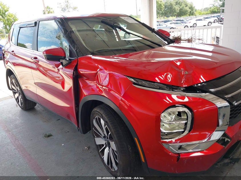 2025 Mitsubishi Outlander VIN JA4J3VA84SZ049448 IAAI salvage auction — ALL OVER, Certificate Of Destruction (Florida), sold $2,650 on 2026-07-25 (photo 6)