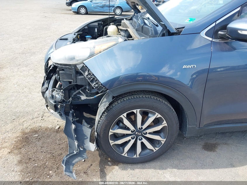 2018 Kia Sportage VIN KNDPNCACXJ7401834 IAAI salvage auction — FRONT END, Salvage Title, sold $3,100 on 2026-07-25 (photo 6)