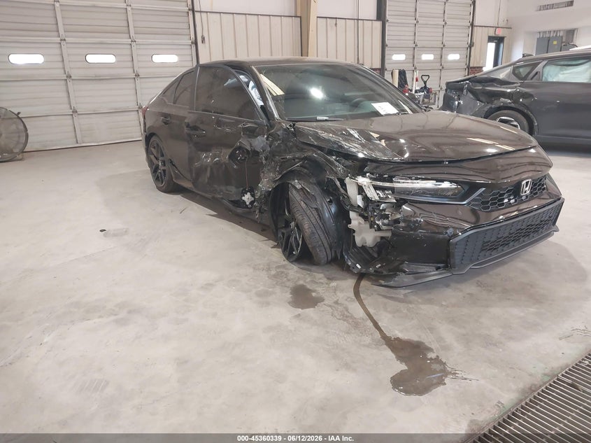2026 Honda Civic VIN 2HGFE2F51TH578488 IAAI salvage auction — SIDE, Salvage (North Carolina), sold $7,050 on 2026-07-30 (photo 1)