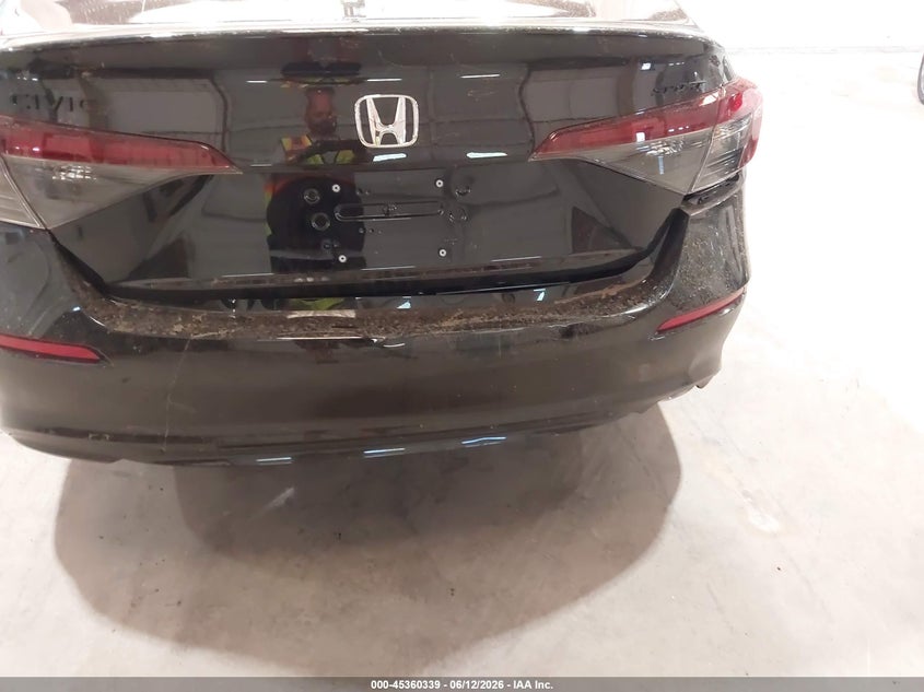 2026 Honda Civic VIN 2HGFE2F51TH578488 IAAI salvage auction — SIDE, Salvage (North Carolina), sold $7,050 on 2026-07-30 (photo 6)