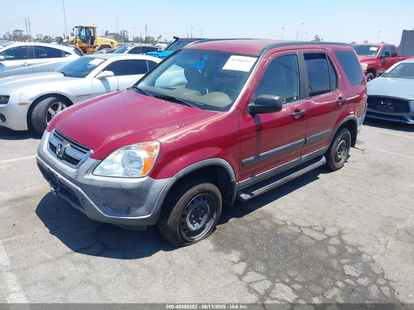 2004 Honda Cr-v VIN JHLRD68464C003949 IAAI salvage auction — UNKNOWN, Salvage (California), sold $525 on 2026-07-09 (photo 2)