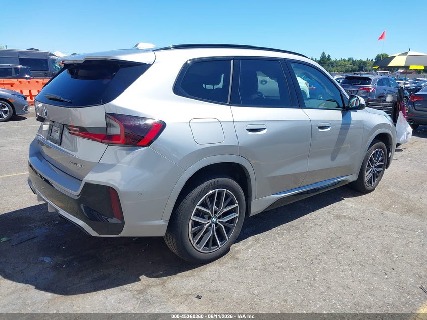 2025 BMW X1 VIN WBX73EF04S5307643 IAAI salvage auction — LEFT FRONT, Salvage (Oregon), sold $15,850 on 2026-08-13 (photo 4)