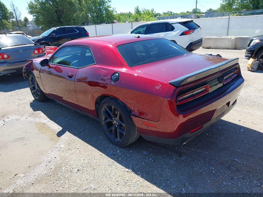 2021 Dodge Challenger VIN 2C3CDZBT3MH508286 IAAI salvage auction — FRONT END, Salvage (Illinois), sold $5,500 on 2026-07-31 (photo 3)