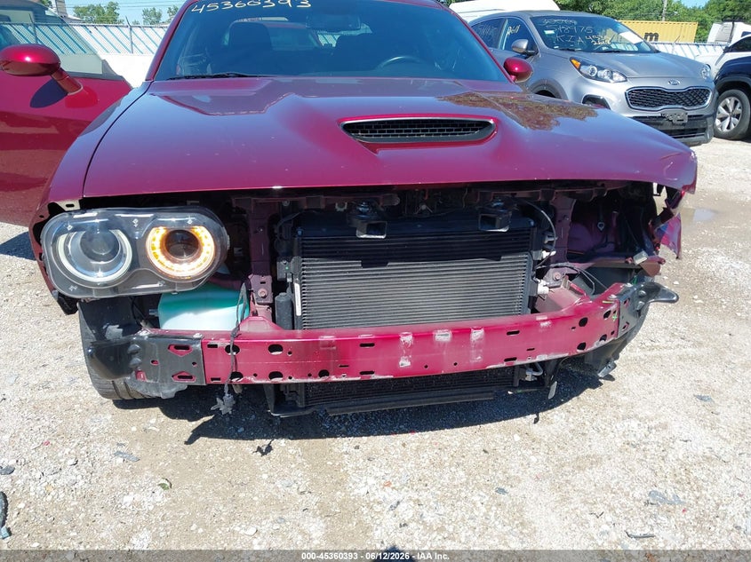 2021 Dodge Challenger VIN 2C3CDZBT3MH508286 IAAI salvage auction — FRONT END, Salvage (Illinois), sold $5,500 on 2026-07-31 (photo 6)