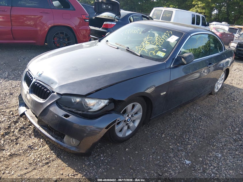 2008 BMW 3 series VIN WBAWL73598P178250 IAAI salvage auction — FRONT END, Bill Of Sale (New York), sold $475 on 2026-07-21 (photo 2)