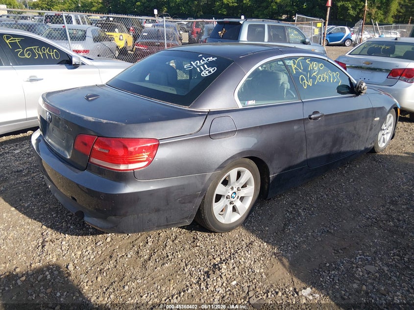 2008 BMW 3 series VIN WBAWL73598P178250 IAAI salvage auction — FRONT END, Bill Of Sale (New York), sold $475 on 2026-07-21 (photo 4)