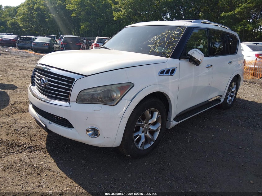 2011 Infiniti Qx56 VIN JN8AZ2NE5B9002985 IAAI salvage auction — REAR END, Bill Of Sale (New York), sold $25 on 2026-07-21 (photo 2)