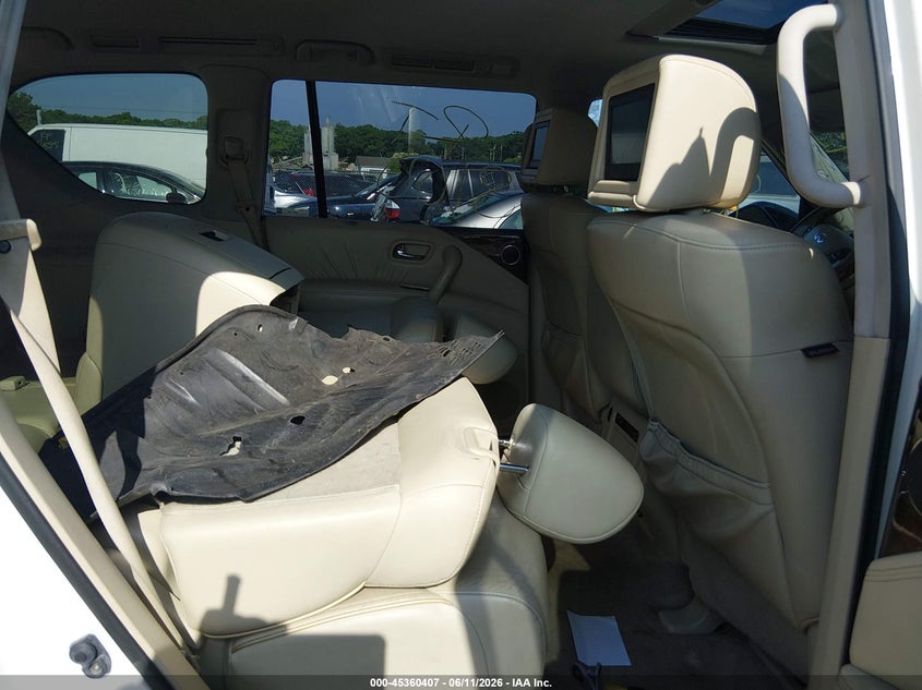 2011 Infiniti Qx56 VIN JN8AZ2NE5B9002985 IAAI salvage auction — REAR END, Bill Of Sale (New York), sold $25 on 2026-07-21 (photo 8)