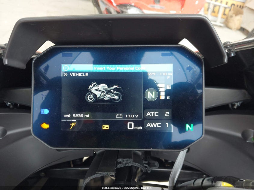 2026 Aprilia Rs VIN ZD4XGUB08TS000419 IAAI salvage auction — FRONT END, Salvage (Minnesota), sold $5,600 on 2026-08-04 (photo 7)