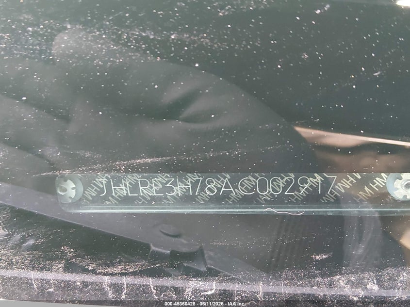 2010 Honda Cr-v VIN JHLRE3H78AC002917 IAAI salvage auction — FRONT END, Salvage (California), sold $25 on 2026-07-29 (photo 9)