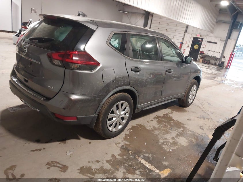 2018 Nissan Rogue VIN KNMAT2MV9JP588177 IAAI salvage auction — LEFT SIDE, Salvage (Illinois), sold $1,700 on 2026-07-29 (photo 4)