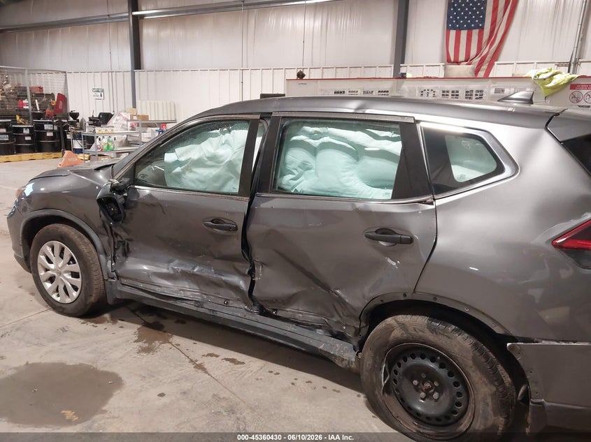 2018 Nissan Rogue VIN KNMAT2MV9JP588177 IAAI salvage auction — LEFT SIDE, Salvage (Illinois), sold $1,700 on 2026-07-29 (photo 6)