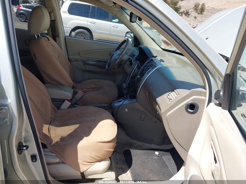 2007 Hyundai Tucson VIN KM8JN72D27U508631 IAAI salvage auction — NORMAL WEAR, Clear - Dealer Only (California), sold $300 on 2026-07-07 (photo 5)