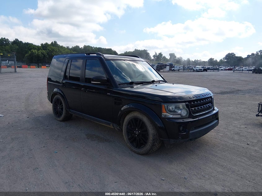 2016 Land rover Lr4 VIN SALAG2V68GA801510 IAAI salvage auction — FRONT END, Salvage (Tennessee), sold $25 on 2026-07-08 (photo 1)