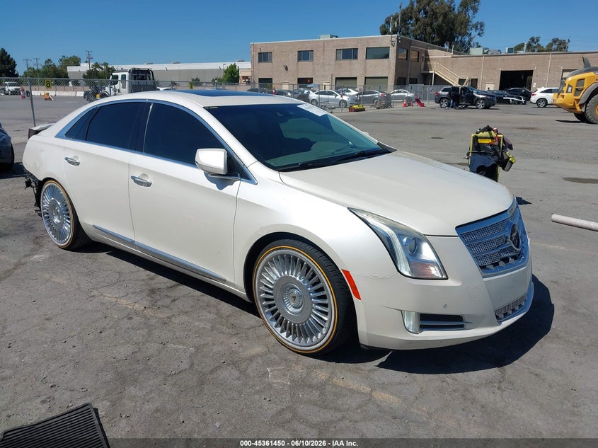 2013 Cadillac Xts VIN 2G61U5S30D9199496 IAAI salvage auction — REAR END, Salvage Title, sold $1,500 on 2026-07-19 (photo 1)