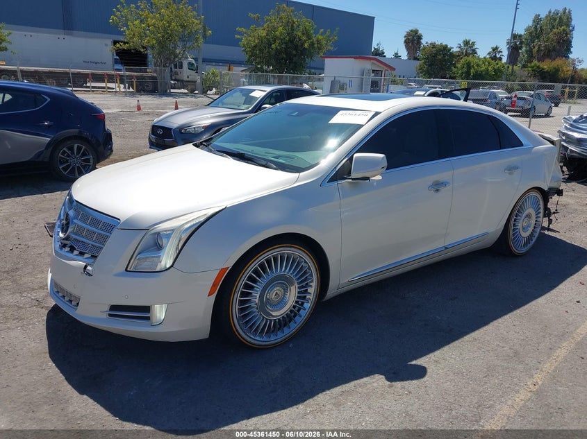 2013 Cadillac Xts VIN 2G61U5S30D9199496 IAAI salvage auction — REAR END, Salvage Title, sold $1,500 on 2026-07-19 (photo 2)