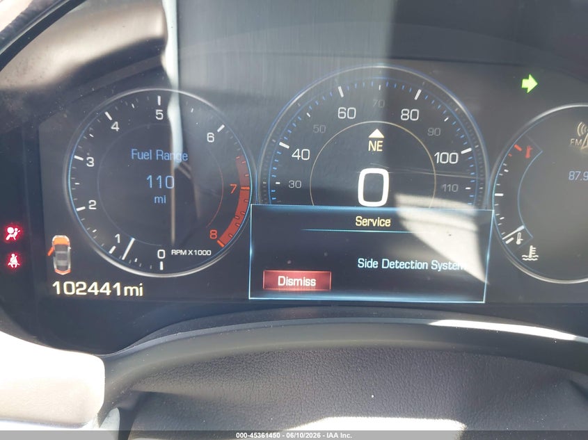 2013 Cadillac Xts VIN 2G61U5S30D9199496 IAAI salvage auction — REAR END, Salvage Title, sold $1,500 on 2026-07-19 (photo 7)