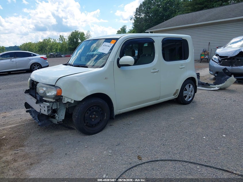 2011 Nissan Cube VIN JN8AZ2KR9BT213438 IAAI salvage auction — FRONT END, Salvage (Ohio), sold $550 on 2026-07-20 (photo 2)
