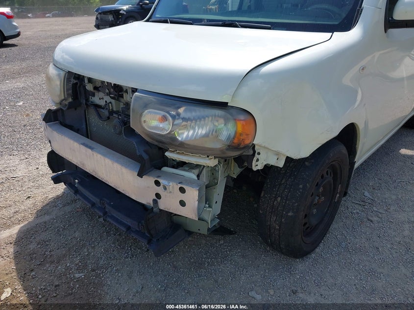 2011 Nissan Cube VIN JN8AZ2KR9BT213438 IAAI salvage auction — FRONT END, Salvage (Ohio), sold $550 on 2026-07-20 (photo 6)