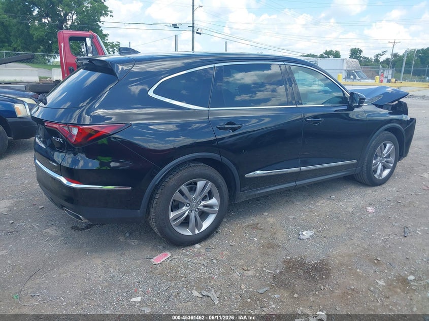 2023 Acura Mdx VIN 5J8YE1H30PL028089 IAAI salvage auction — FRONT END, Clear (Tennessee), sold $11,000 on 2026-07-23 (photo 4)