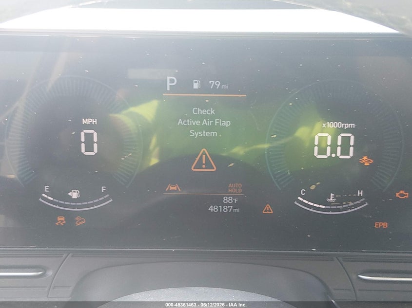 2025 Hyundai Kona VIN KM8HB3AB8SU205765 IAAI salvage auction — FRONT END, Salvage (South Carolina), sold $5,200 on 2026-07-25 (photo 7)