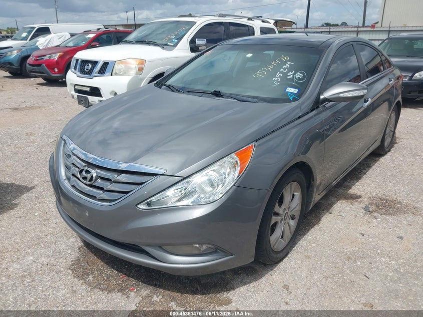 2013 Hyundai Sonata VIN 5NPEC4AC1DH635234 IAAI salvage auction — RIGHT SIDE, Original (Texas), sold $425 on 2026-07-08 (photo 2)