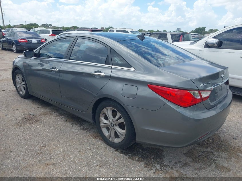 2013 Hyundai Sonata VIN 5NPEC4AC1DH635234 IAAI salvage auction — RIGHT SIDE, Original (Texas), sold $425 on 2026-07-08 (photo 3)