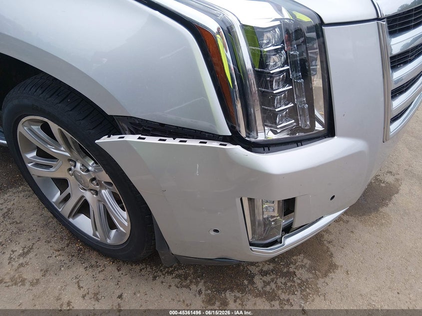 2018 Cadillac Escalade VIN 1GYS4CKJ8JR252865 IAAI salvage auction — FRONT END, Salvage (Mississippi), sold $13,700 on 2026-07-09 (photo 6)